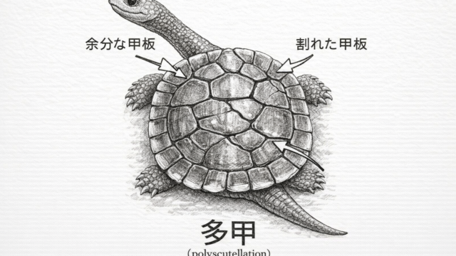 ナガクビガメ多甲